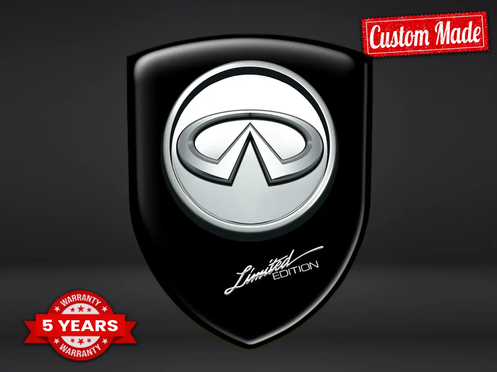 Infiniti Decal Bombati Custom Look Premium Adesivo Auto Lusso